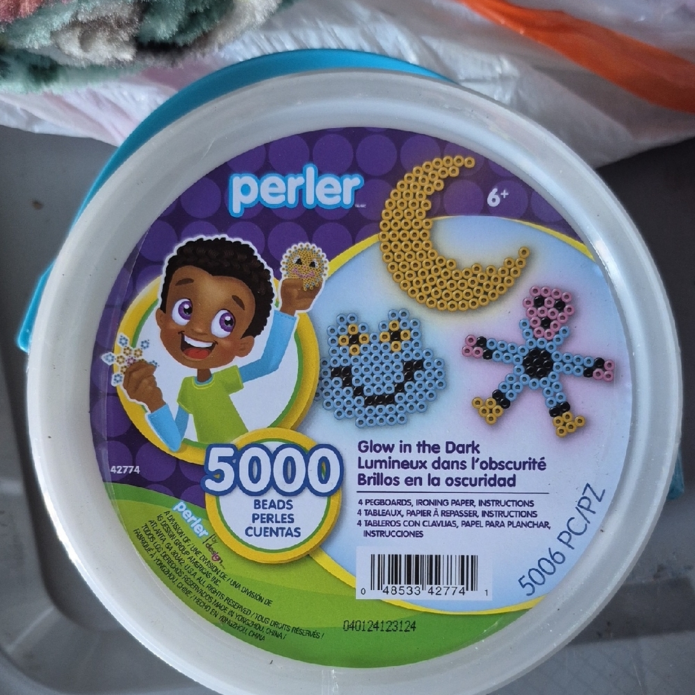 🆕 Glow in the Dark Perler Beads
